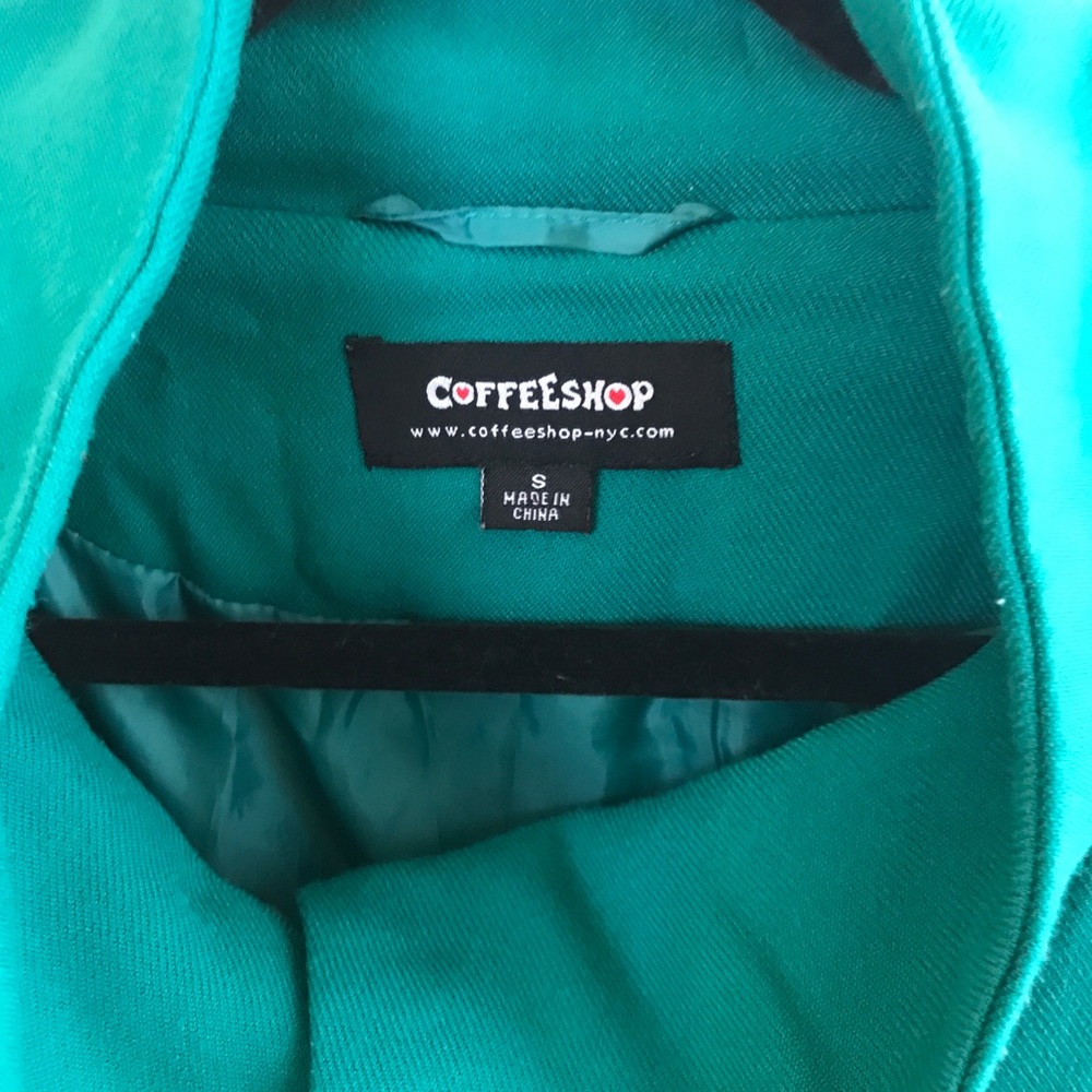 Teal jacket - Picture 2 of 2